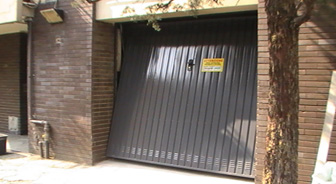 PORTA GARAGE MARRONE SCURO